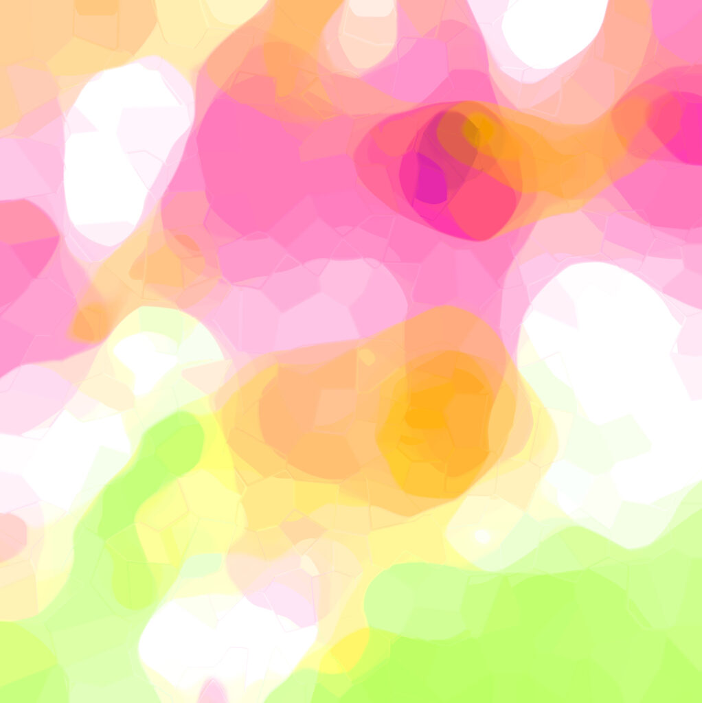 이차옥 〈Flower abstract〉, 2025, Inkjet print, 25x25cm